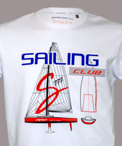 Koszulka żeglarska premium Sailing Club