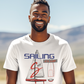 Koszulka żeglarska Sailing Club