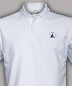Koszulka polo Navinations Club 2016 – przód z logo żeglarskim