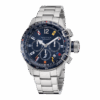 Zegarek żeglarski Nautica NAPBFF106 BFC Chronograph – bransoleta stalowa, granatowa tarcza z flagami, 46 mm, WR 100 m