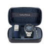 Zestaw Box Set Nautica NAPBFF106 – zegarek żeglarski chronograf, pasek silikonowy i narzędzie do zmiany