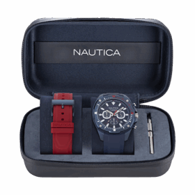 Zegarek żeglarski Nautica NAPBSF503 – Sporty Set (2 paski)