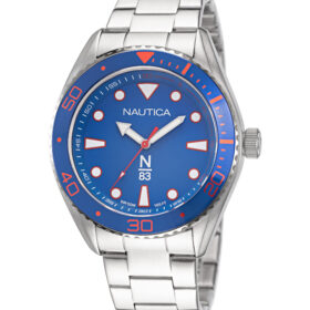 Zegarek żeglarski Nautica NAPFWS221 – N83 Finn World (Steel)