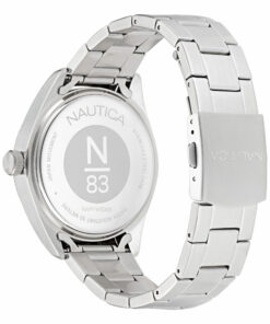 Nautica NAPFWS306 – stalowy dekiel N83, bransoleta stalowa, WR 50 m