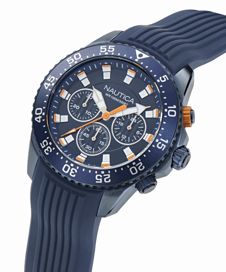 Alternative view of Prezent dla żeglarza – Zegarek Nautica One Sporty i koszulka Classic Yachts Columbia