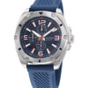 Zegarek żeglarski Nautica NAPTCS224 Tin Can Bay – granatowa tarcza, 3 subtarcze (dzień tygodnia/24h/sekundy), pasek silikonowy, WR 100 m