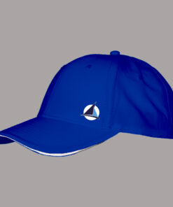 Niebieska czapka żeglarska Navinations Sailing Club – widok z prawej strony