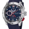 zegarek żeglarski Nautica NAPNSF108 chronograf niebieski pasek wodoszczelność 100m