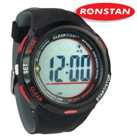 Zegarek żeglarski regatowy Ronstan ClearStart RF4055 – 50 mm (czarny)