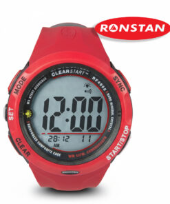 Ronstan ClearStart RF4055 50mm czerwony – widok z przodu zegarka regatowego