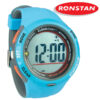 Niebieski zegarek regatowy Ronstan ClearStart RF4055 na elastycznym pasku silikonowym.