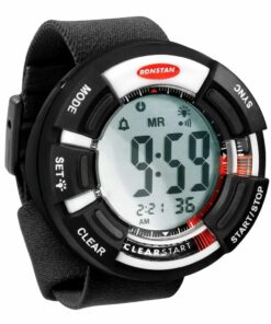 Stoper regatowy Ronstan ClearStart RF4050 65 mm – zegarek żeglarski z dużym wyświetlaczem odliczania startu