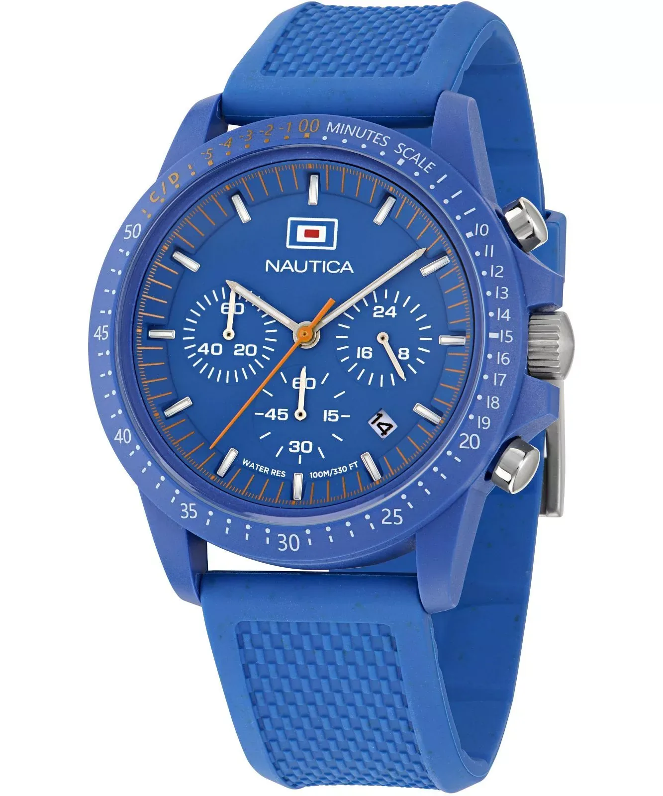 Zegarek żeglarski Nautica NAPNOF4S3 – chronograf, widok z przodu