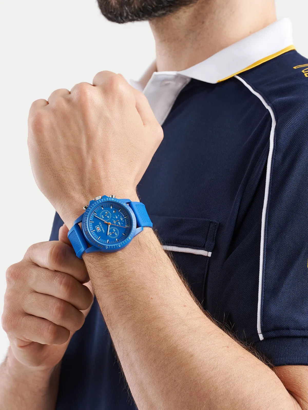 Nautica NAPNOF4S3 – zegarek na nadgarstku, styl żeglarski