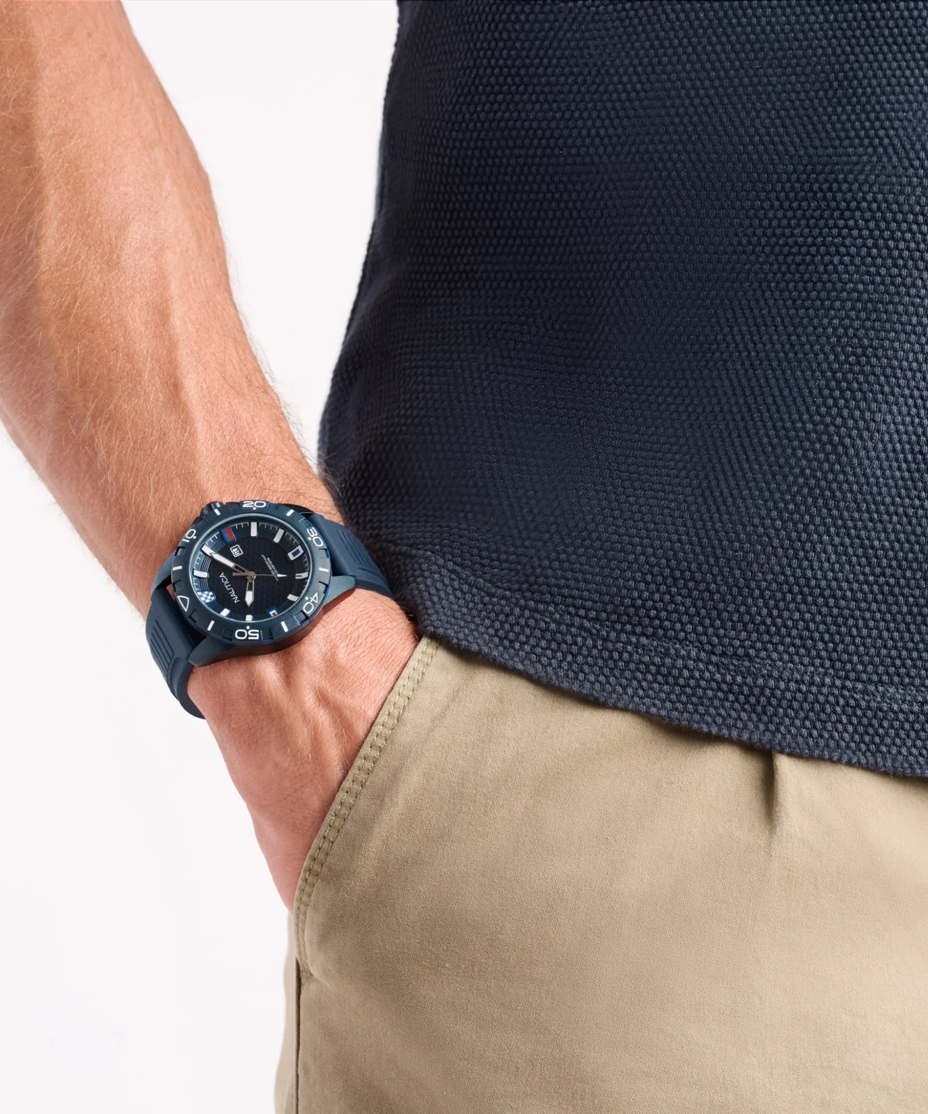 Nautica NAPNRS506 – zegarek na nadgarstku, sportowy styl żeglarski