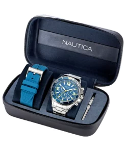 Zegarek Nautica NAPNSS219 – chronograf, widok z przodu