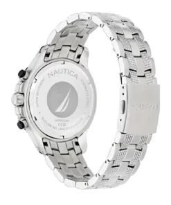 Nautica NAPNSS504 – dekiel koperty i bransoleta stalowa