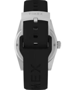 Timex Deepwater Reef 200 GMT TW2W75000 – tył paska i klamra, widok od spodu.