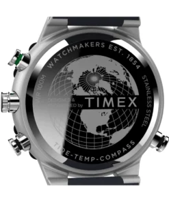 Timex Expedition Tide-Temp-Compass TW2V22100 – dekiel i pasek (widok z tyłu)