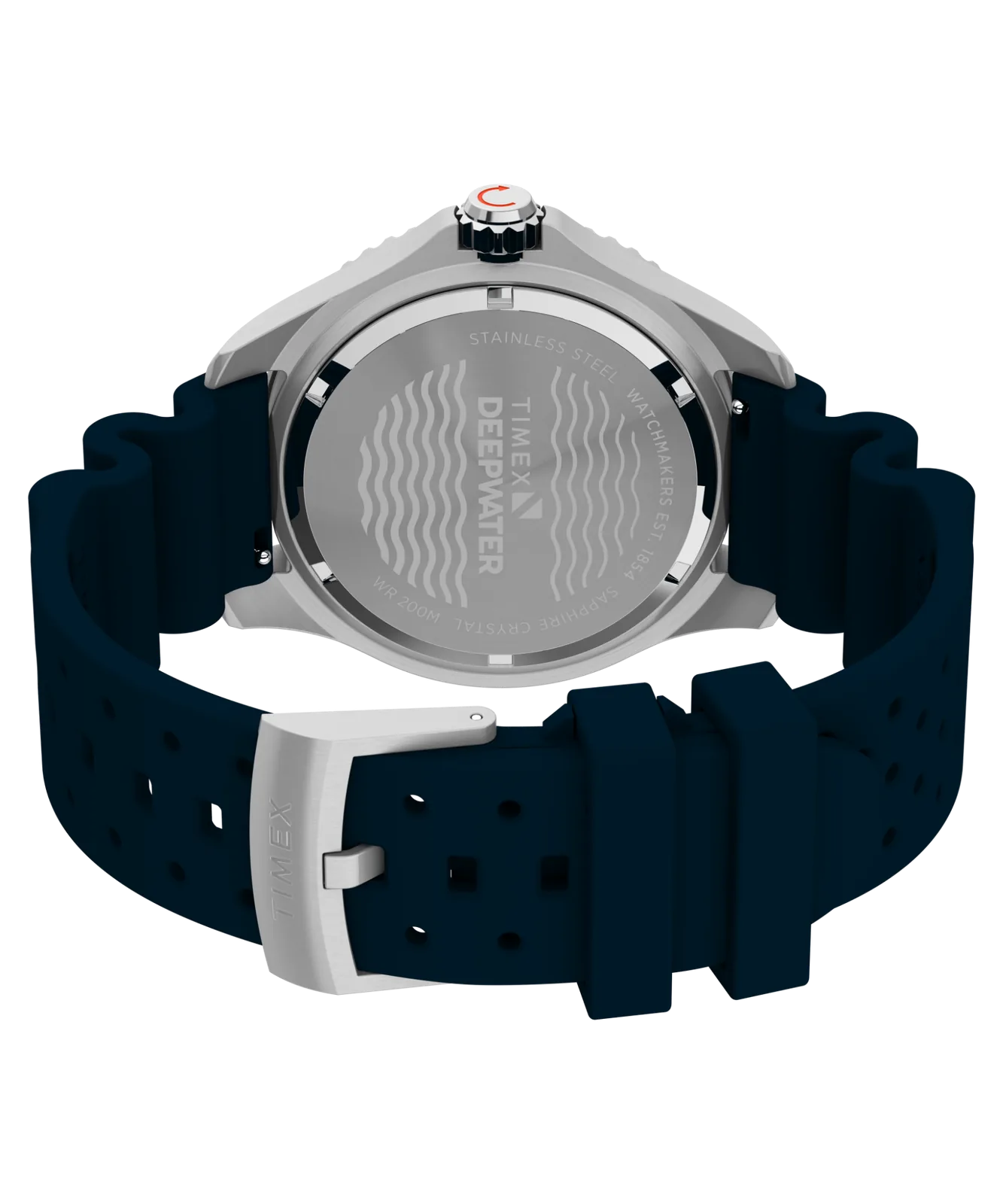 Zegarek Timex TW2W81500 – tył – dekiel i uszy koperty