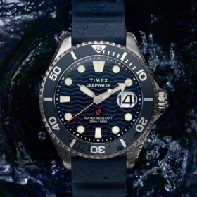 Zegarek Timex TW2W81500 Deepwater Meridian 200 – 44 mm, szafir, WR 200 m