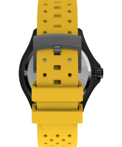 Zegarek Timex TW2W81700 – pasek i zapięcie – żółty pasek, widok tyłu