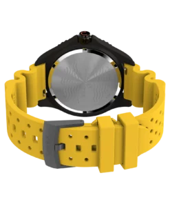 Zegarek Timex TW2W81700 – lifestyle – zegarek w wodzie, żółty pasek