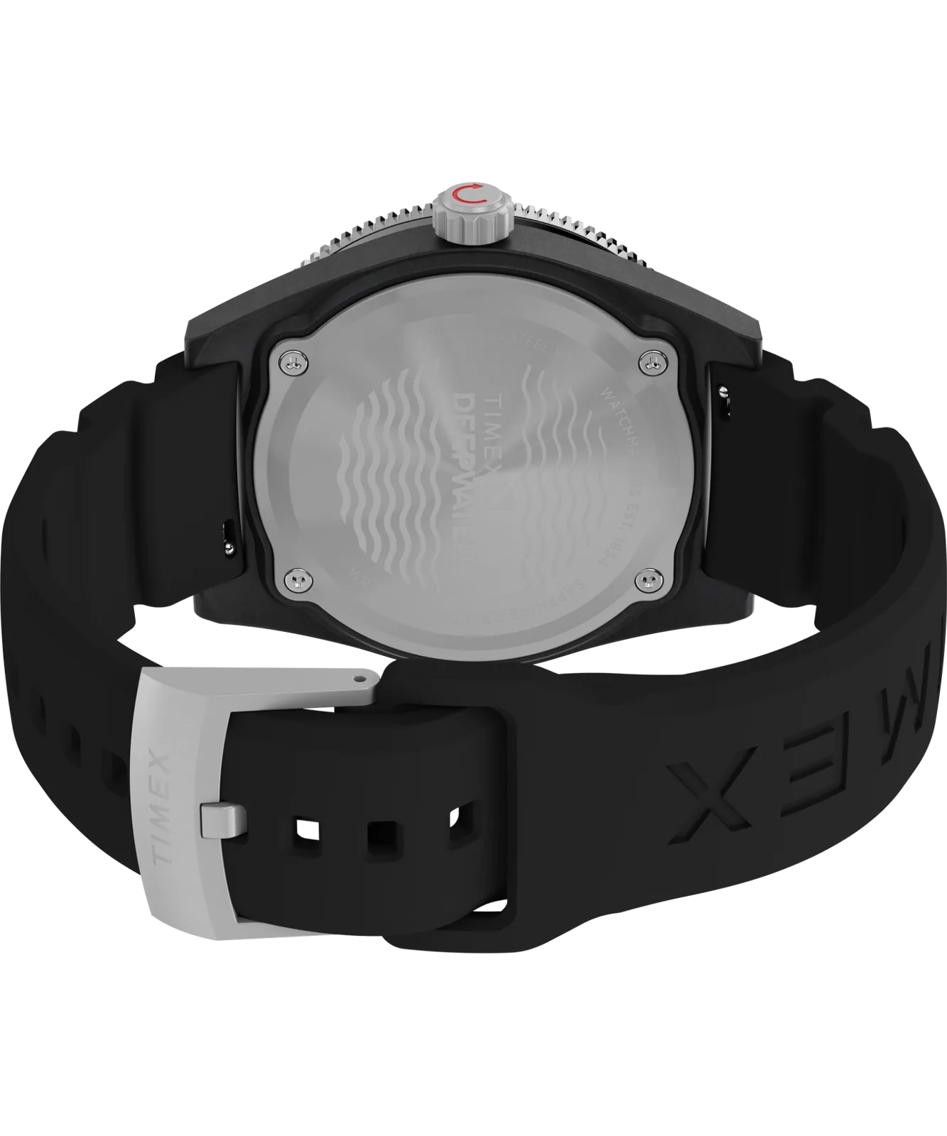 Zegarek Timex TW2Y02200 – tył – dekiel i uszy koperty