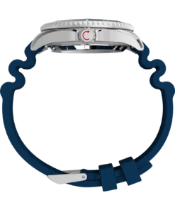 Zegarek Timex TW2Y39900 – bok/profil – koperta i koronka