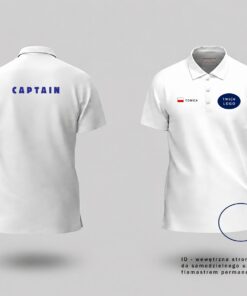 Polo na rejs CAPTAIN — komplet załogi z imieniem