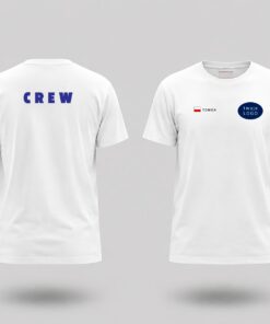 T-shirt na rejs CREW — komplet załogi z imieniem