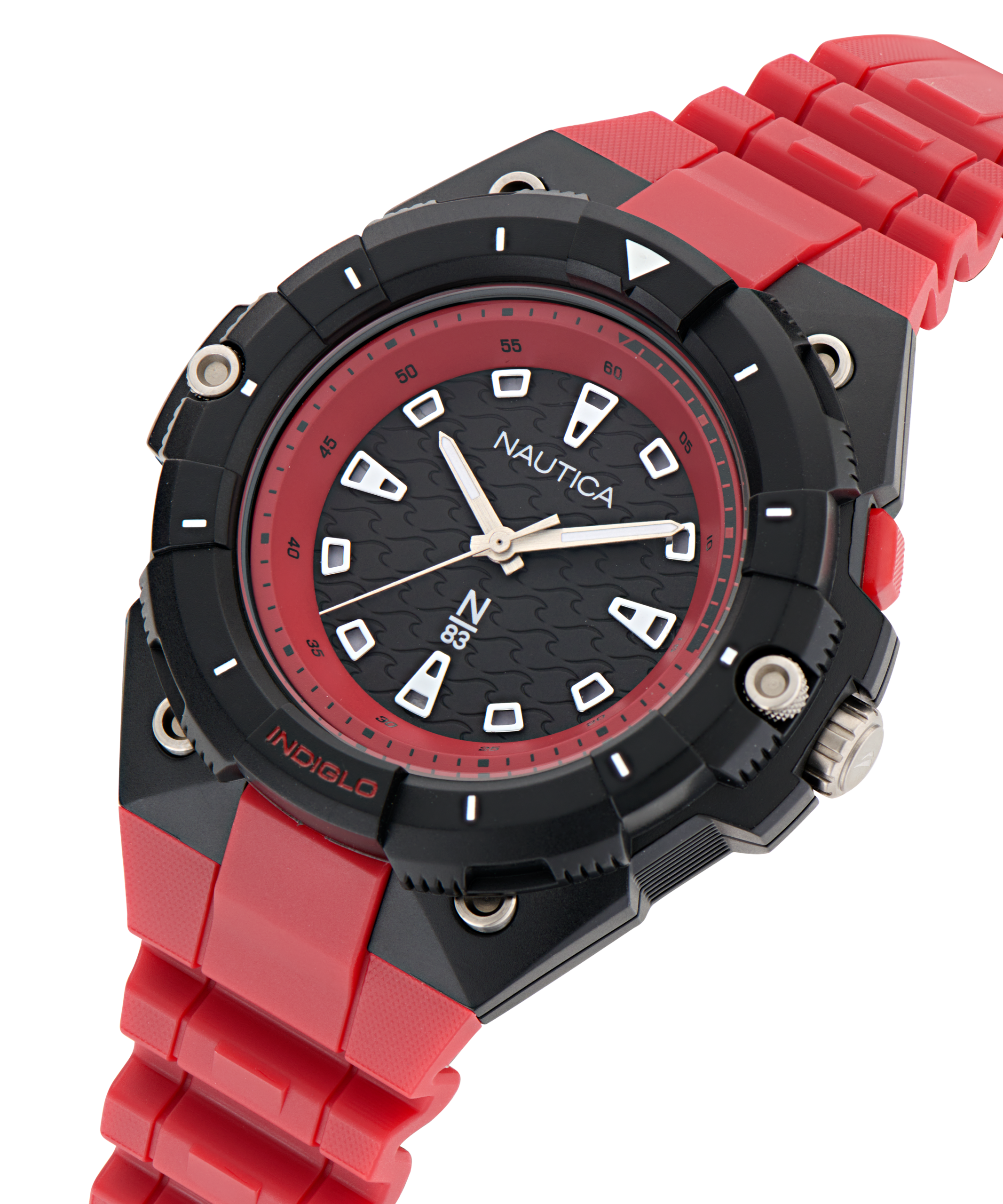 Zegarek żeglarski Nautica NAPCNS406 – Zegarek żeglarski Nautica NAPCNS406 – Coronado Bay 3-Hand / N83 — ujęcie zegarka pod kątem (3/4)