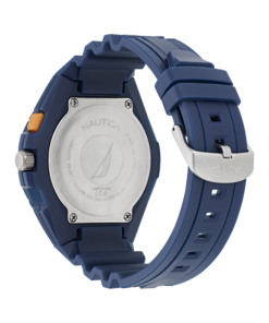 Zegarek żeglarski Nautica NAPCNS502 – Zegarek żeglarski Nautica NAPCNS502 – Coronado Bay 3-Hand — tylna pokrywa kopery (rewers)