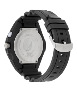 Zegarek żeglarski Nautica NAPCNS503 – Zegarek żeglarski Nautica NAPCNS503 – Coronado Bay 3-Hand — tylna pokrywa kopery (rewers)