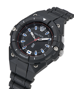 Zegarek żeglarski Nautica NAPCNS503 – Zegarek żeglarski Nautica NAPCNS503 – Coronado Bay 3-Hand — ujęcie zegarka pod kątem (3/4)