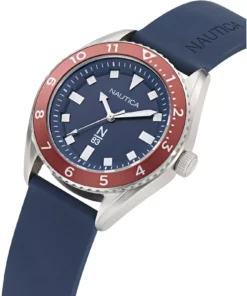 Zegarek żeglarski Nautica NAPFWF404 Finn World 3-Hand Silicone – profil