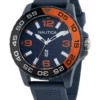 Zegarek żeglarski Nautica NAPFWS302 N83 Finn World 3-Hand Blue – szczegół tarczy