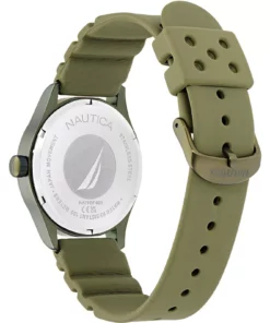 Zegarek żeglarski Nautica NAPHBF403 Hannay Bay Wheat Fiber Strap Unisex – szczegół tarczy