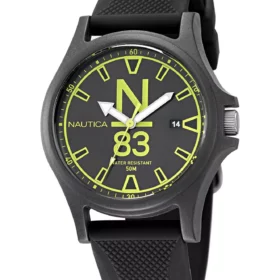 Zegarek żeglarski Nautica NAPJSS221 – N83 Java Sea Textured Silicone 3-Hand