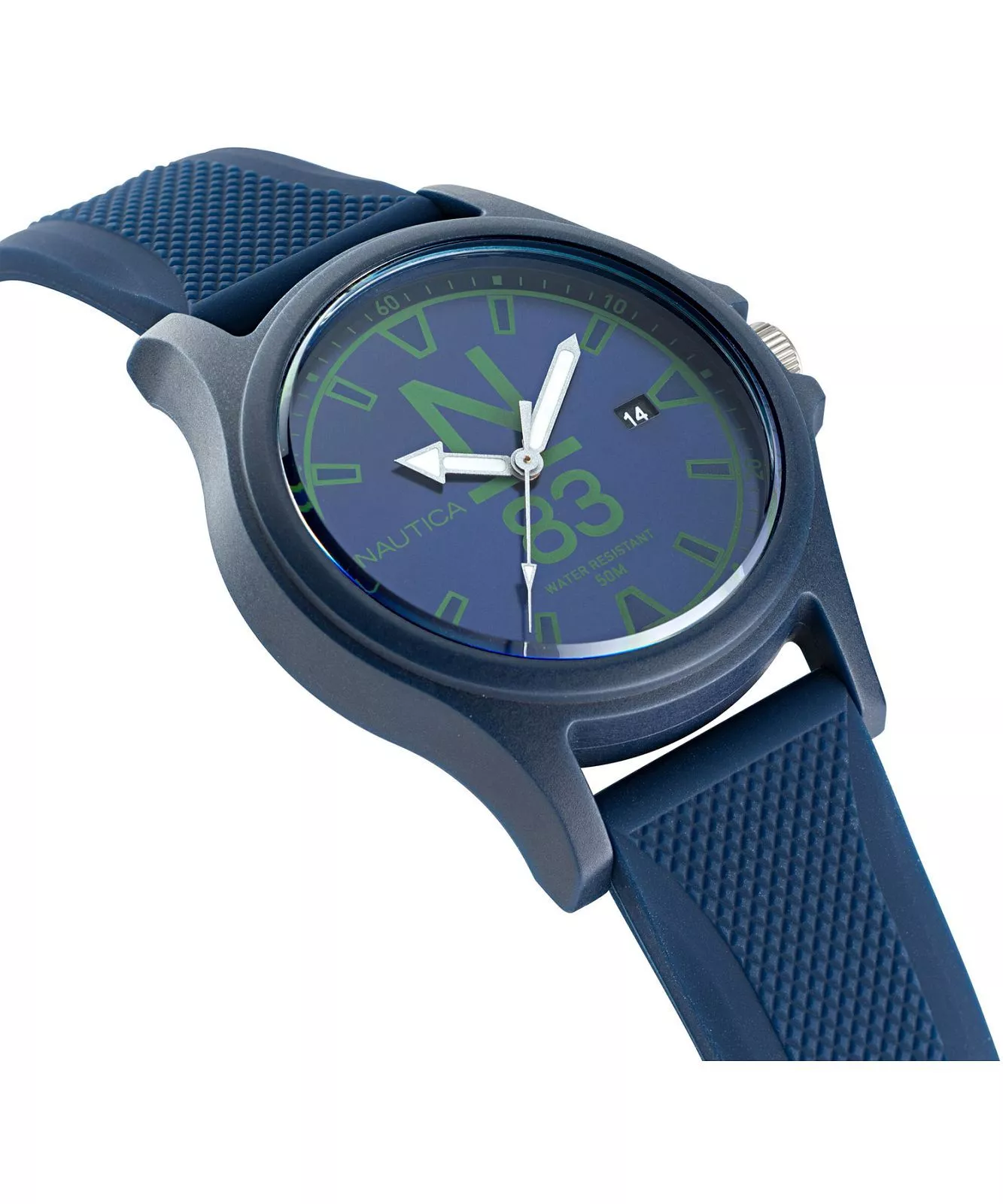 Zegarek żeglarski Nautica NAPJSS223 N83 Java Sea 40mm Blue Silicone – profil