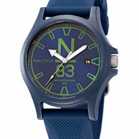 Zegarek żeglarski Nautica NAPJSS223 – N83 Java Sea (40mm Blue Silicone)