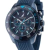 Zegarek żeglarski Nautica NAPNOS303 One Recycled Silicone Chronograph – szczegół tarczy