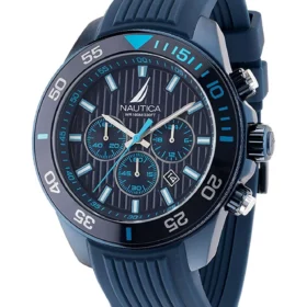 Zegarek żeglarski Nautica NAPNOS303 – Nautica One Recycled Silicone Chronograph