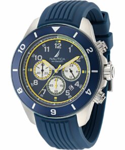 Zegarek żeglarski Nautica NAPNOS402 One Sport Chronograph – szczegół tarczy