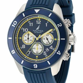 Zegarek żeglarski Nautica NAPNOS402 – Nautica One Sport Chronograph (Blue Silicone)