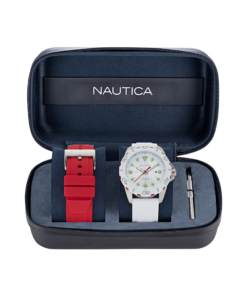 Zegarek żeglarski Nautica – Zegarek żeglarski Nautica NAPNRS406 – NEW Regatta Series — ujęcie produktowe (kąt)