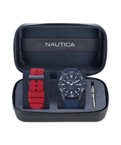 Zegarek żeglarski Nautica NAPNRS503 – Zegarek żeglarski Nautica NAPNRS503 – NEW Regatta Series — ujęcie produktowe (kąt)