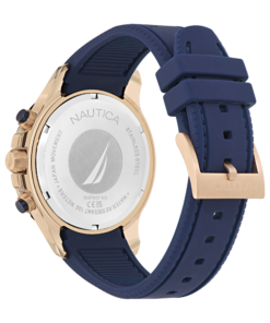 Zegarek żeglarski Nautica NAPNSF401 – Zegarek żeglarski Nautica NAPNSF401 – NST Everyday — tylna pokrywa kopery (rewers)