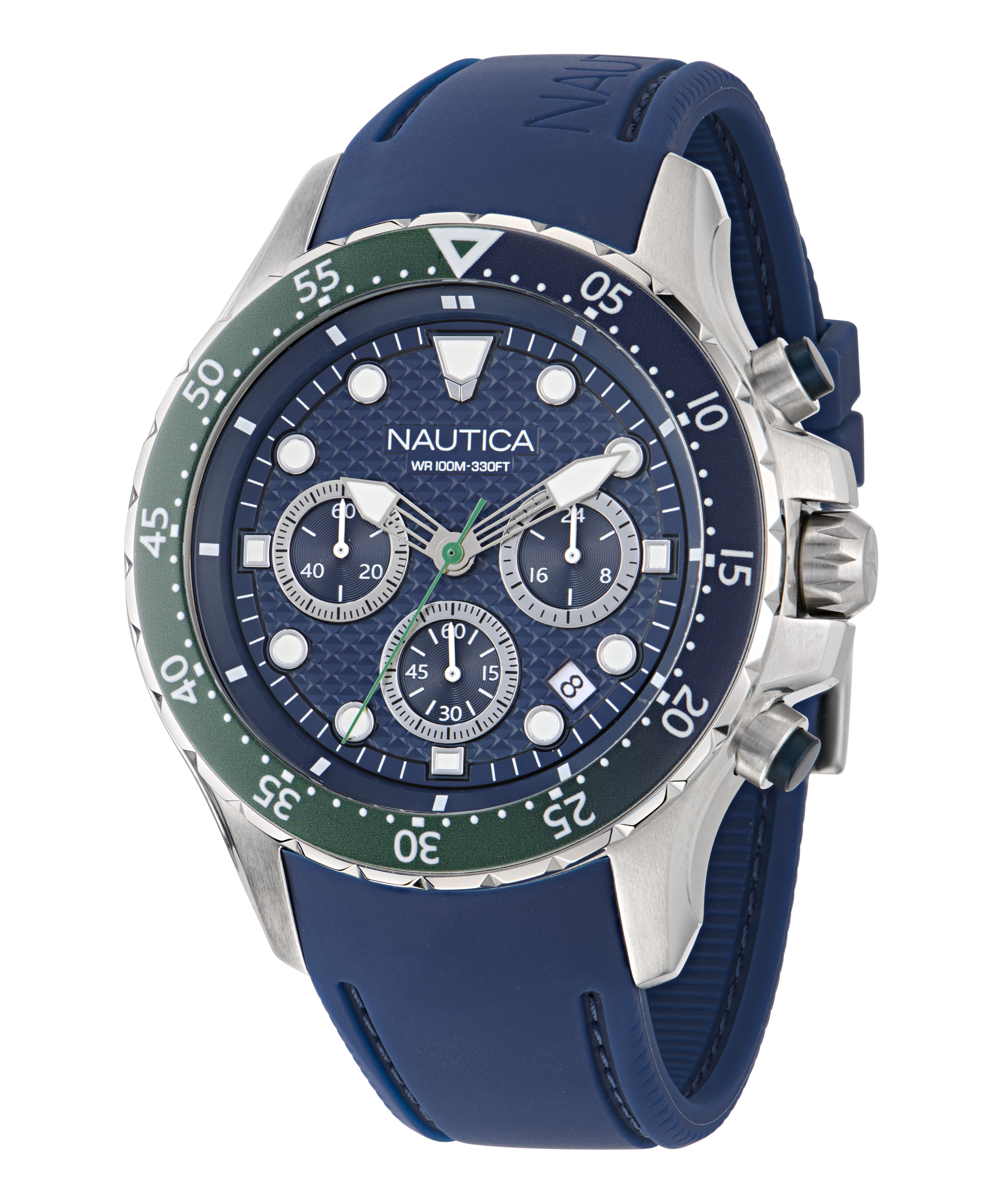 Zegarek żeglarski Nautica NAPNSF402 – Zegarek żeglarski Nautica NAPNSF402 – NST Everyday — widok z przodu, pełny zegarek