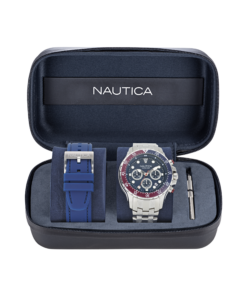 Zegarek żeglarski Nautica NAPNSF407 – NST EVERYDAY — ujęcie z tyłu
